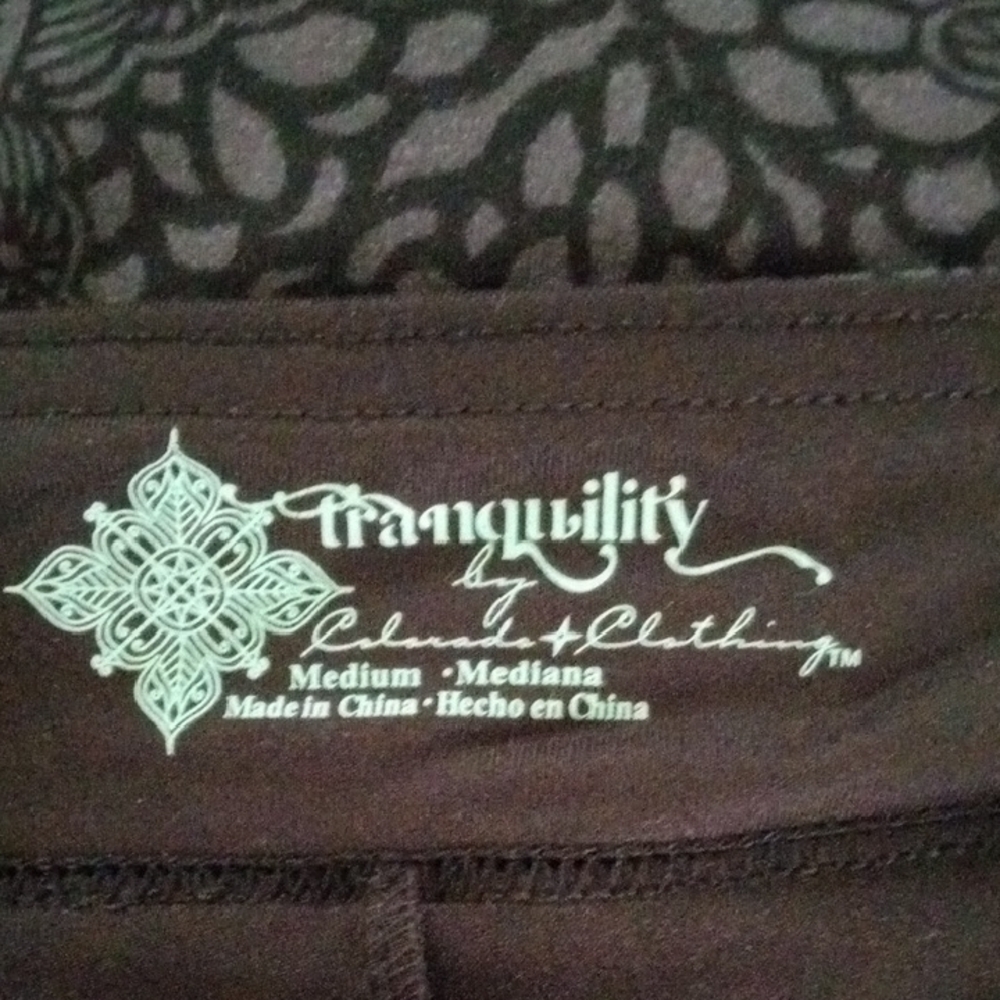 NWT Colorado Clothing Tranquility Chic Patterned Skort in Dark Sunstone Size M - Picture 2 of 14